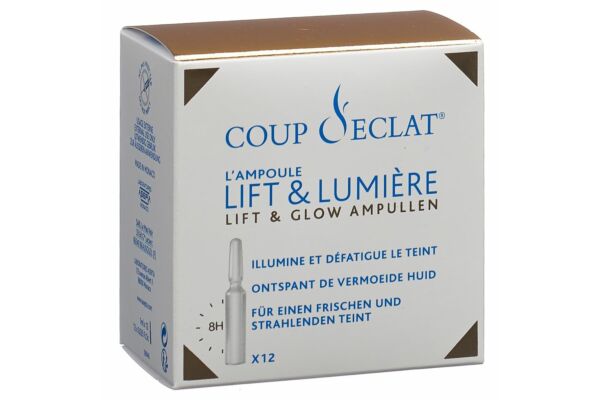 Coup D Eclat Die Ampulle Lift & Glow 12 x 1 ml