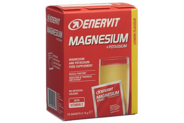 Enervit pdr magnesium potassium 10 sach 15 g