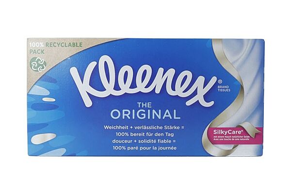 Kleenex ORIGINAL tissue cosmétique boîte box 72 pce