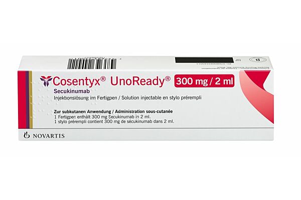 Cosentyx UnoReady sol inj 300 mg/2ml stylo pré