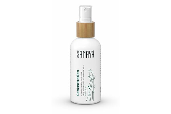 Sanaya Aroma & Bachblüten Spray Concentration Bio 100 ml