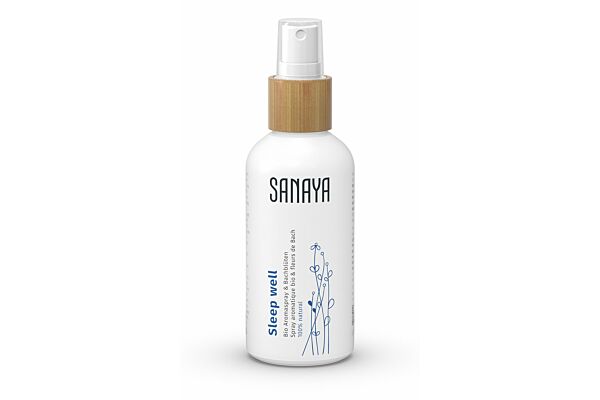 Sanaya Aroma & Bachblüten Spray Sleep Well Bio 100 ml
