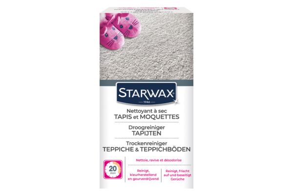 Starwax Trockenreiniger Teppiche & Teppichböden 500 g
