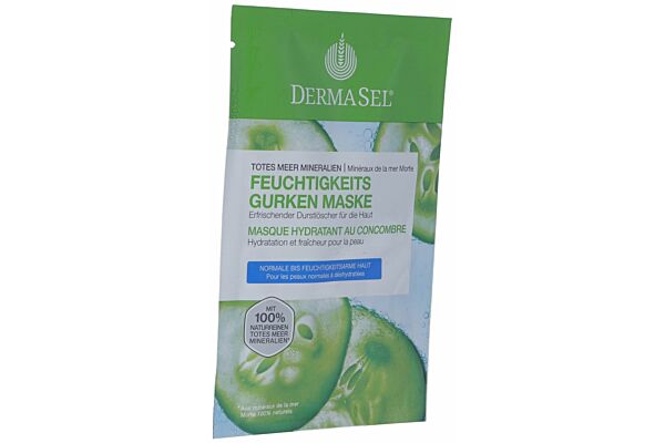 DermaSel masque hydratant allemand/français sach 12 ml