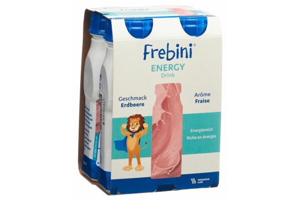 Frebini Energy DRINK Erdbeere 4 Fl 200 ml