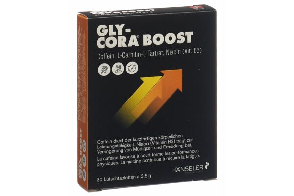 Gly-Cora Boost Lutschtabl 30 Stk