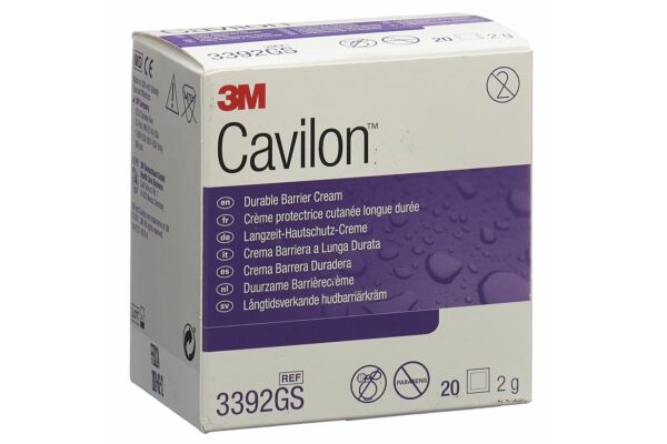 3M Cavilon Durable Barrier Cream improved 20 Btl 2 g
