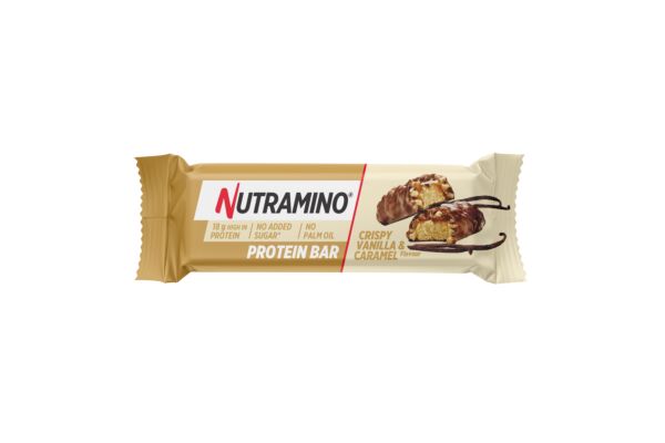 NUTRAMINO Proteinbar Vanilla & Karamell 55 g