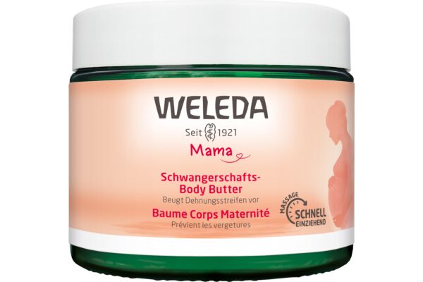 Weleda MAMA Schwangerschafts-Body Butter Glas 150 g
