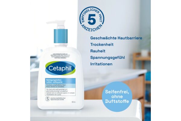 Cetaphil Reinigungslotion Dispenser 460 ml