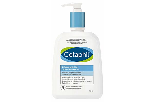 Cetaphil lotion nettoyante dispenser 460 ml