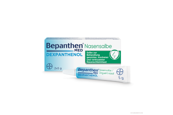 Bepanthen MED Nasensalbe 50 mg/g 2 Tb 5 g