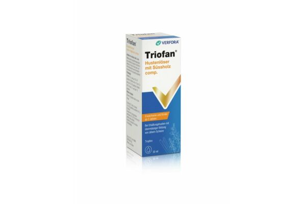 Triofan Hustenlöser Süssholz Tropfen Fl 30 ml