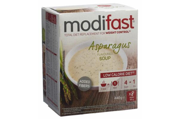 Modifast soupe asperge 8 x 55 g