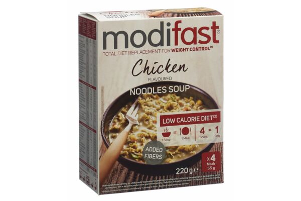 Modifast soupe nouilles chicken 4 x 55 g