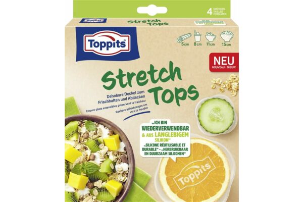 Toppits stretch tops 5/8/11/15cm 4 pce
