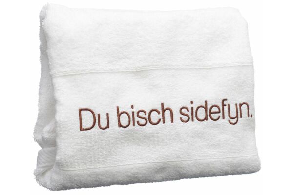 Sidefyn serviette éponge du bisch sidefyn sach