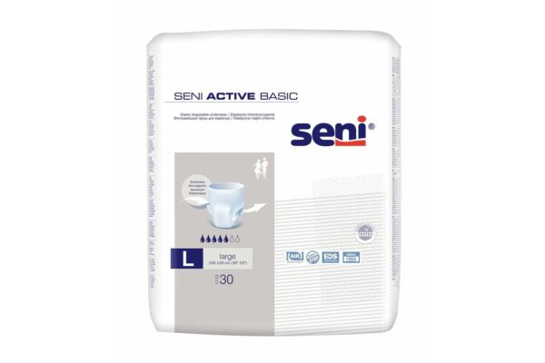 Seni Active Basic L sach 30 pce