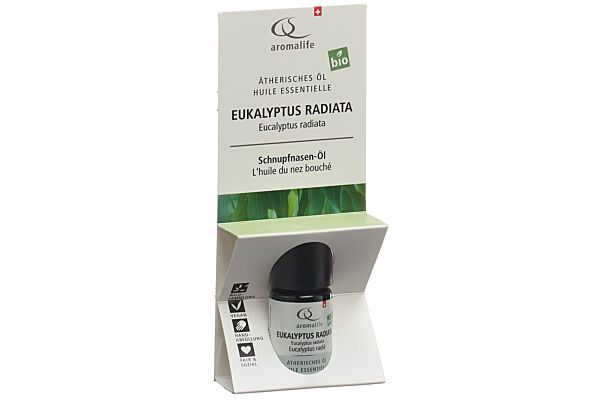 Aromalife TOP Eukalyptus radiata wild Äth/Öl BIO Fl 5 ml