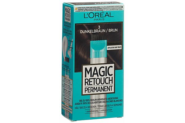 Magic Retouch Permanent 3 dunkelbraun Tb