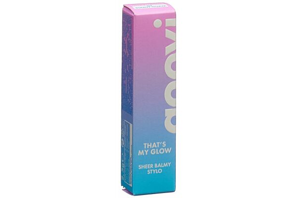 GOOVI THAT'S MY GLOW Baume à lèvres teinté 02 Sunny Guava 2.5 g