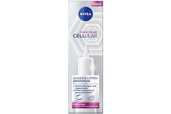Nivea Cellular Expert Filler soin yeux & lèvres tb 15 ml