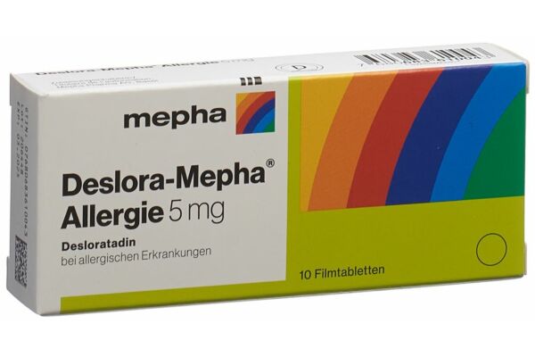 Deslora-Mepha Allergie Filmtabl 5 mg 10 Stk