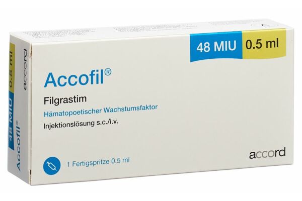 Accofil Inj Lös 480 mcg/0.5 ml mit Nadelschutzsystem Fertspr