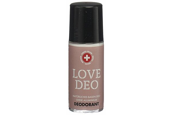 ReUseMe LOVE DEO Basen Deodorant Roll-on ohne Aluminium 50 ml