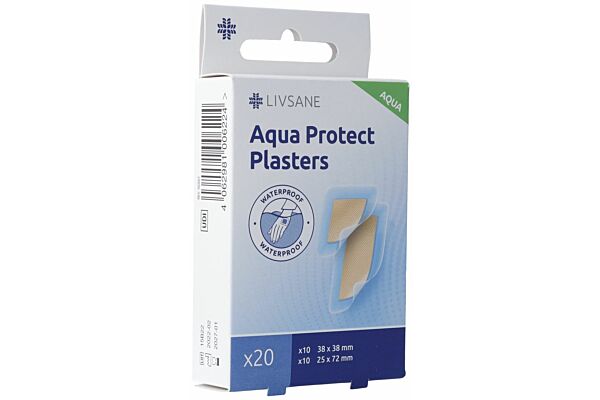 Livsane Aqua Protect pansements 20 pce