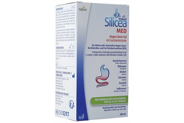 Hübner silicea gastro intestinal gel fl 200 ml