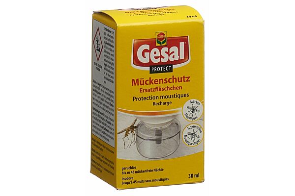 Gesal PROTECT Mückenschutz Ersatzfläschchen 30 ml