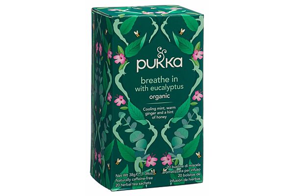 Pukka Inspiration à l'eucalyptus Btl 20 Stk