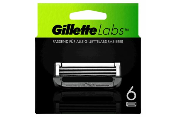 Gillette Labs lames de rasoir 6 pce
