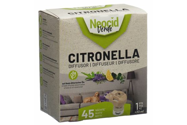 Neocid Verde Citronella Diffusor mit Flasche 33ml