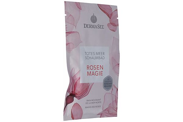 DermaSel bain moussant magie des roses allemand français sach 40 ml