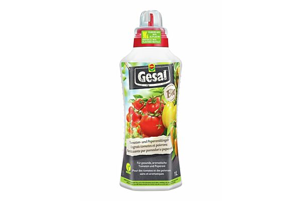 Gesal Engrais tomates et poivrons bio fl 1 lt