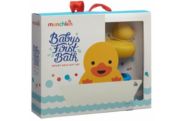 Munchkin Baby's 1st Bath set cadeau 18M+