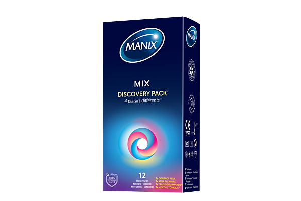 Manix Mix préservatifs 12 pce