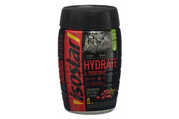 Isostar Hydrate & Perform pdr Cranberry bte 400 g