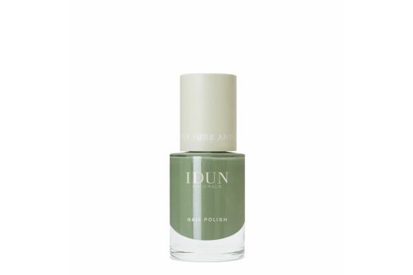 IDUN Minerals Nail Polish Jade Light Khaki Green Fl 11 ml