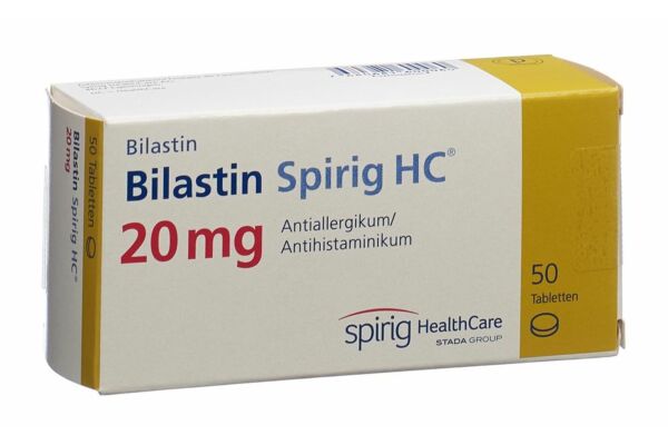 Bilastin Spirig HC Tabl 20 mg 50 Stk
