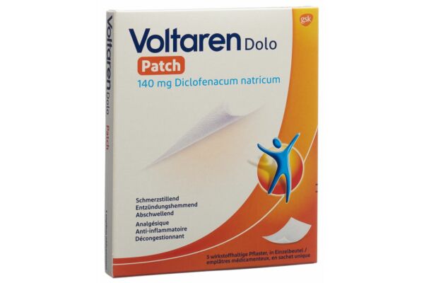 Voltaren Dolo patch empl 140 mg sach 5 pce