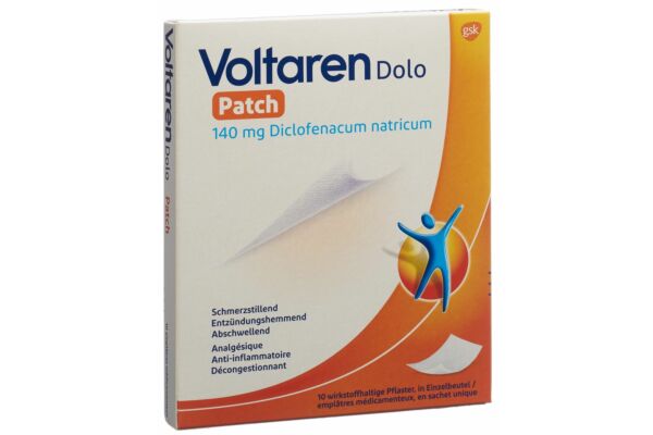 Voltaren Dolo patch empl 140 mg sach 10 pce