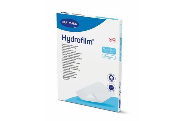 Hydrofilm pansement transparent 15x20cm stérile 10 pce