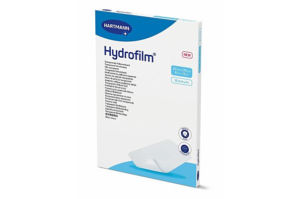 Hydrofilm pansement transparent 20x30cm stérile 10 pce