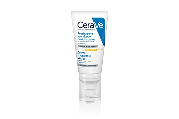CeraVe Crème hydratante visage SPF30 tb 52 ml