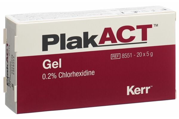 PlakACT Gel 0.2 % Chlorhexidin 20 Tb 5 g