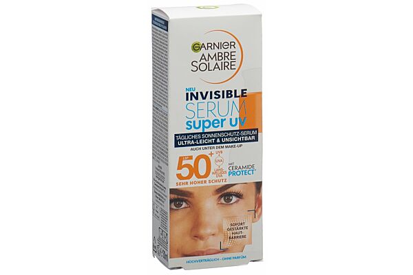 Ambre Solaire Invisible Serum UV Fl 30 ml