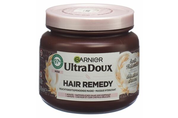 Ultra Doux hair remedy masque délicatesse d'avoine pot 340 ml